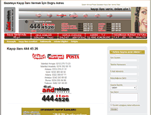 Tablet Screenshot of gazeteyekayipilanivermek.com